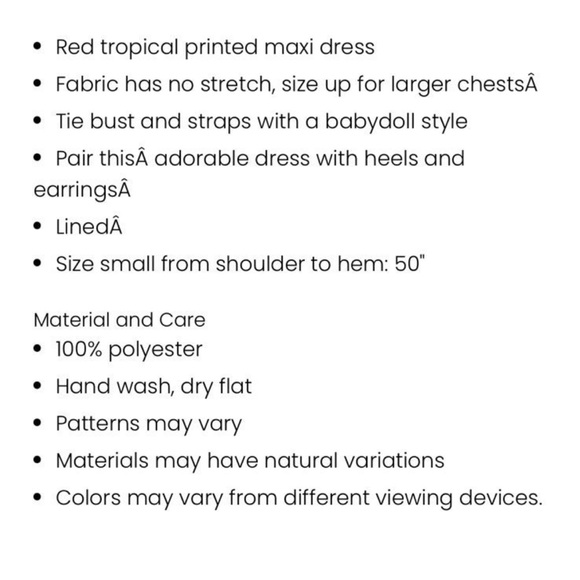 Pink Lily Tropical Print Dress - Picture 5 of 5